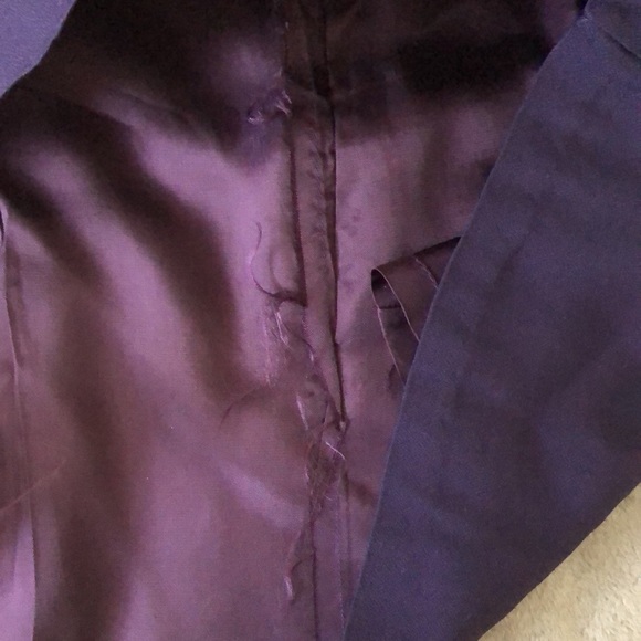 CDC Petites Caren Desiree Company Vintage Purple Dress - Picture 4 of 10